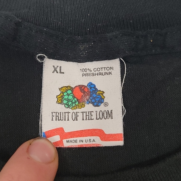 B2 Advanced Technology Bomber Stealth Black XL Cotton Shirt American Eagle 1988 - Picture 9 of 16